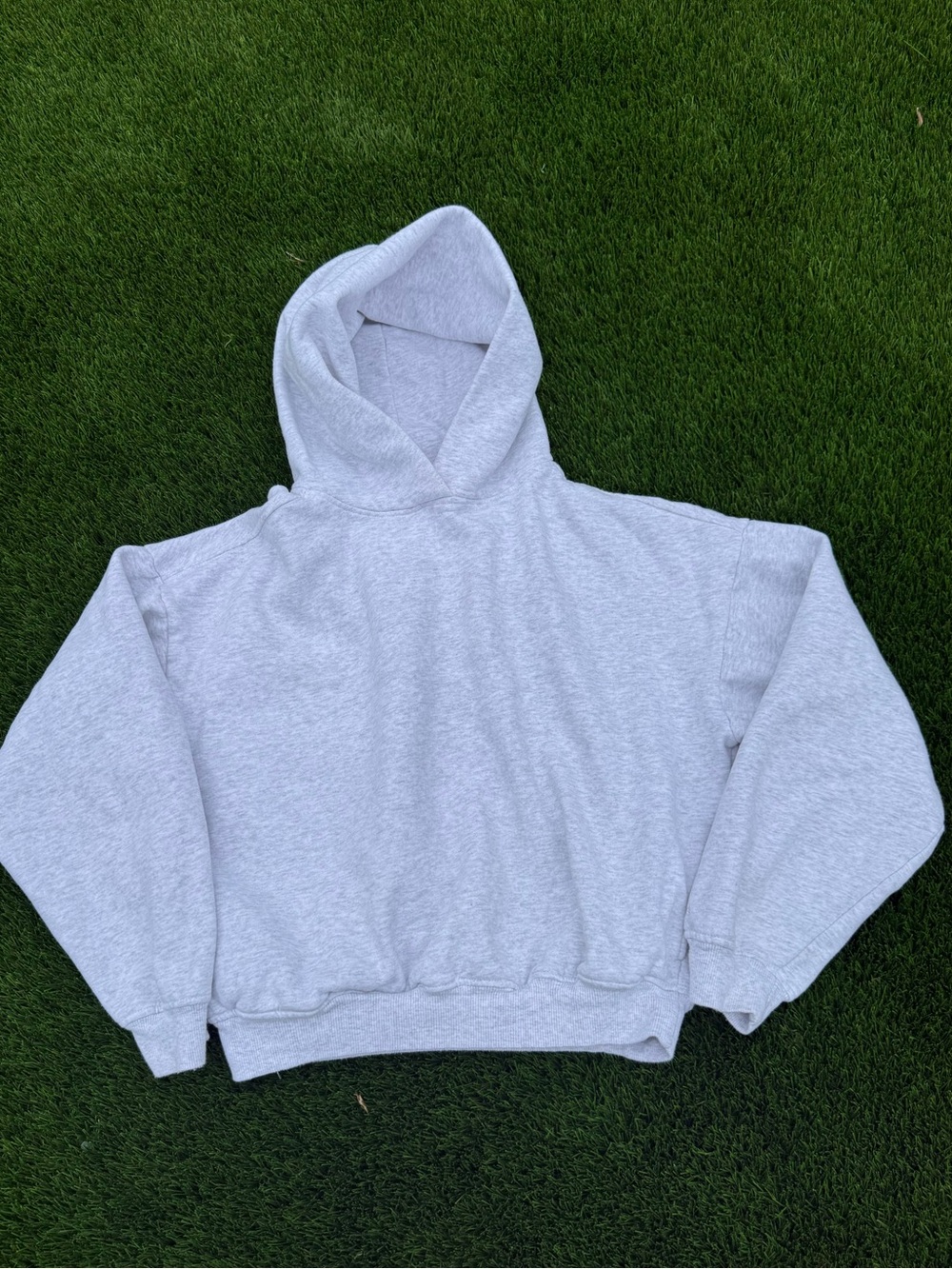 Garage Light Gray Hoodie with pockets